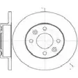 Тормозной диск AUTOMOTOR FRANCE PDC4705 RM VZR 1198304938 U6C877 изображение 0