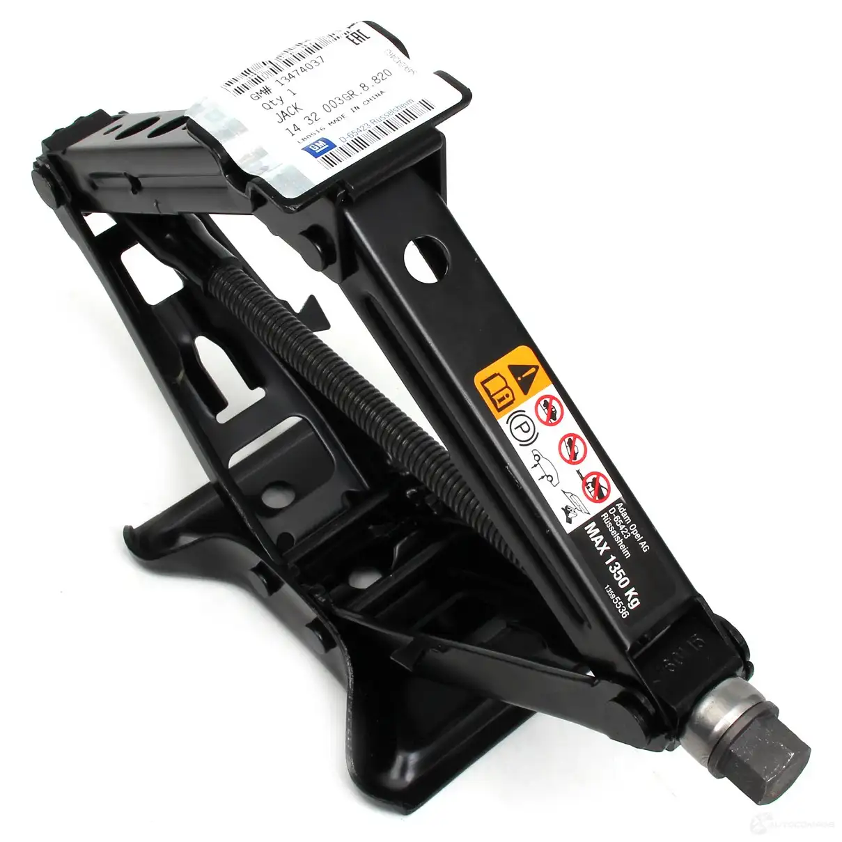 Оригинальный домкрат Astra J Sports Tourer Cascada Zafira C Tourer OPEL 13474037 1438178899 XK7B DG2 изображение 0