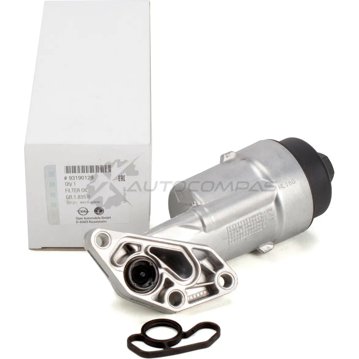 Оригинальный корпус масляного фильтра Corsa C D E Adam Astra G H J 1,0-1,4 OPEL 93190129 1425186599 4 GD44B2 - Изображение 1