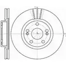 Тормозной диск AUTOMOTOR FRANCE 1198305008 7SH OU PDC9447 VU9O3YF изображение 0