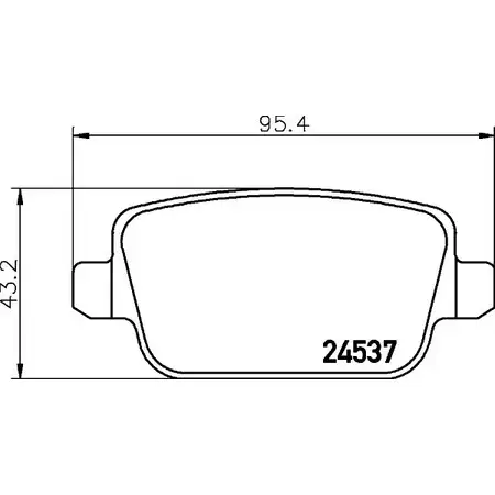 Тормозные колодки, дисковые, комплект BELACO UHT KW9 OFL0R 1198313365 BC1933