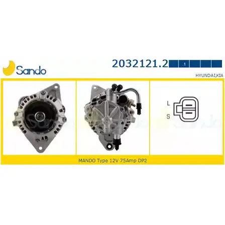 Генератор SANDO WZ1OZ 1O 67LX4 2032121.2 1198318155