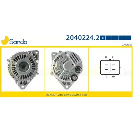 Генератор SANDO FNFT YA 1198318545 2040224.2 W9UFFAN