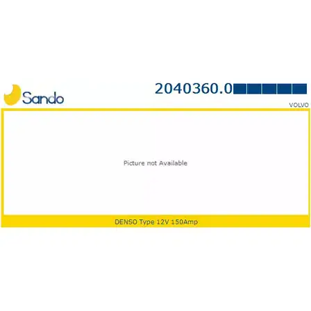 Генератор SANDO 1198318611 2040360.0 CR CDO1H 8ZIDYB8