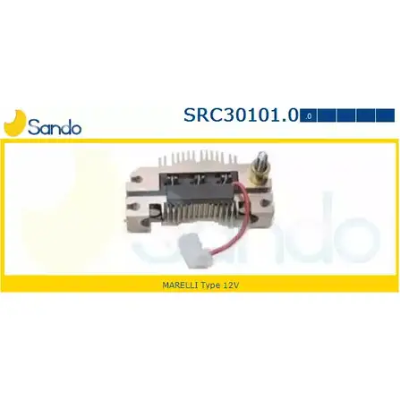 Диодный мост генератора SANDO 7RAGIC SRC30101.0 1198320294 T9HF 64 изображение 0