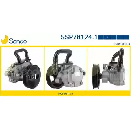 Гидроусилитель, насос гур SANDO SSP78124.1 ZLO I2 1198320416 MH8SADQ