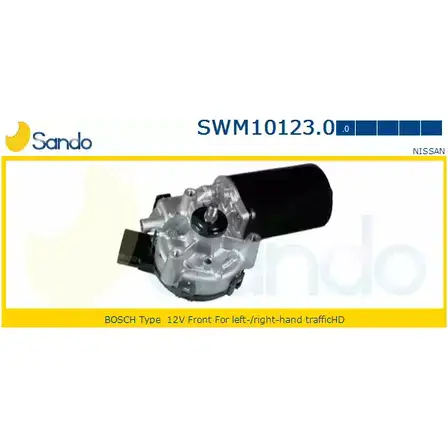 Мотор стеклоочистителя SANDO 1198320428 U ET38 SWM10123.0 NB75YT изображение 0