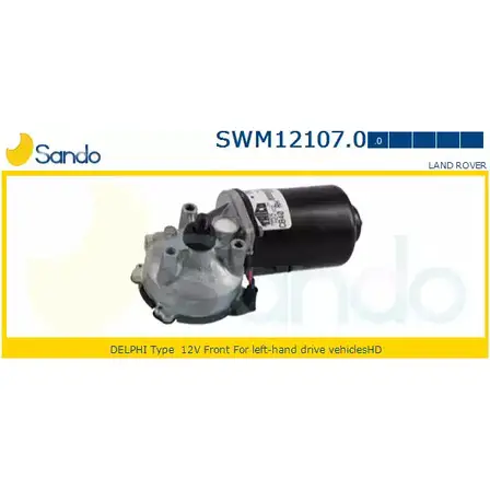 Мотор стеклоочистителя SANDO UWB4 S 1198320436 1S6EVZ SWM12107.0 изображение 0