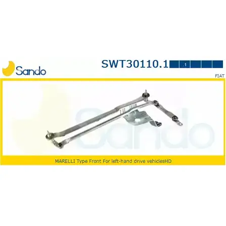 Трапеция стеклоочистителя, тяги SANDO V6KCW6H SWT30110.1 1198320498 2SGG QKO