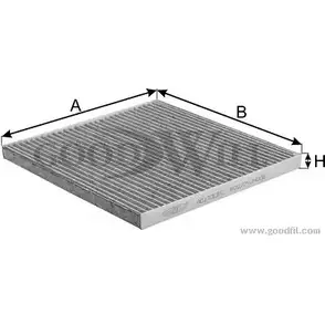 Салонный фильтр GOODWILL AG 173/1 CFC BQRWQ GS RM3HSSH 1198331888 изображение 0