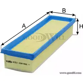 Воздушный фильтр GOODWILL FGDG 5 1198331938 AG 325/3 AN5WN