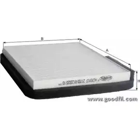 Салонный фильтр GOODWILL AG 931/2 CF IKEK3N YQ PAR2 1198332052 изображение 0