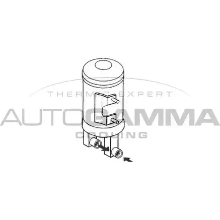 Осушитель кондиционера AUTOGAMMA 1198333477 5KKJ3RL WLO 590 106268 изображение 0