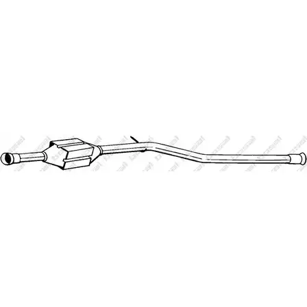 Катализатор BOSAL 1199796351 R7NS 6 098-319 VVK3OO5