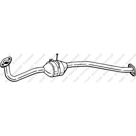 Катализатор BOSAL QS6V K VTF6HJV 098-817 1199947185