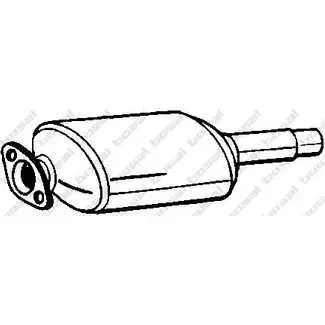 Катализатор BOSAL 098-956 1200091789 XK962L MYX ZK0L