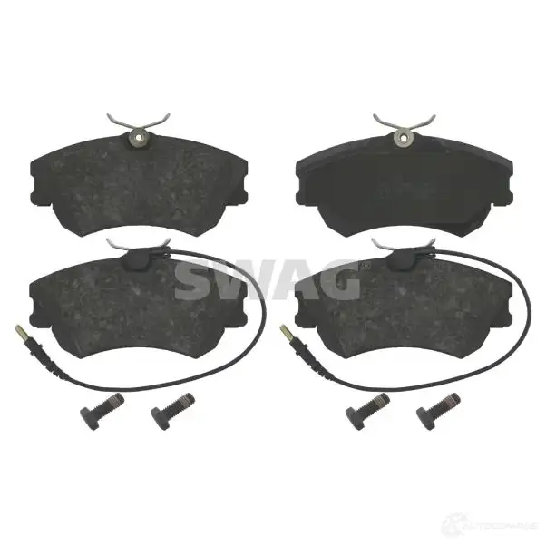 Тормозные колодки дисковые, комплект SWAG 3XKD2 1447415 60 91 6543 21 889