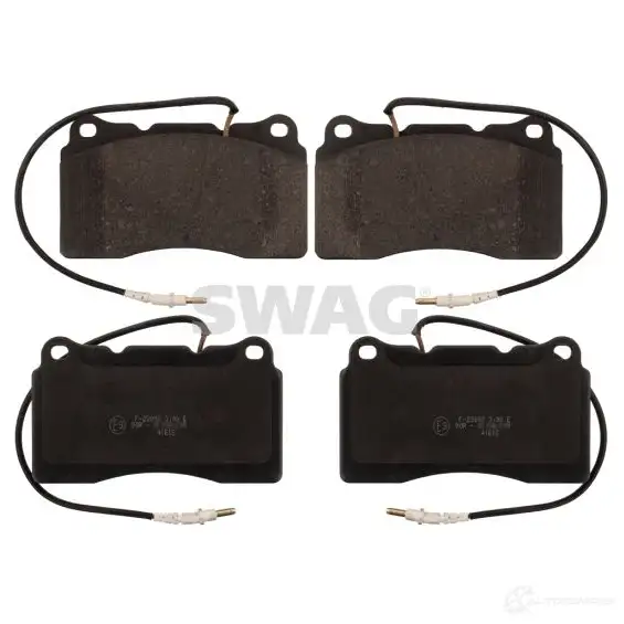 Тормозные колодки дисковые, комплект SWAG 4054228501630 MLK EX 1448556 62 11 6167