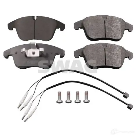 Тормозные колодки дисковые, комплект SWAG D39D 96 1437836310 15 11 6380