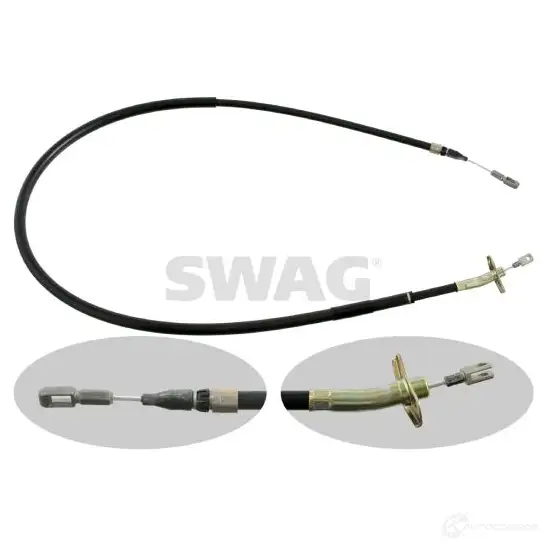 Трос ручника SWAG 1431166 4044688095008 10 90 9500 Q 8NHF