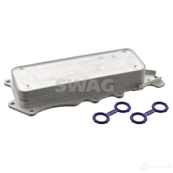 Масляный радиатор двигателя SWAG 4054228023712 1215825865 R0ZBRG S 10 10 2371