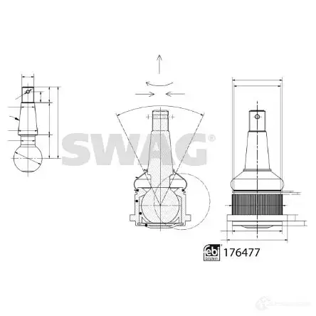 Салонный фильтр SWAG 50917556 2 LUG3Z1 4044688555427 1445367 изображение 0