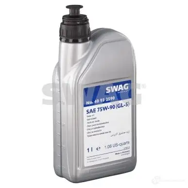 Трансмиссионное масло SWAG GL-5 1444243 40 93 2590 API GL-5 изображение 0