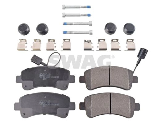 Тормозные колодки дисковые, комплект SWAG QHMP Z 1440648112 33 10 2616