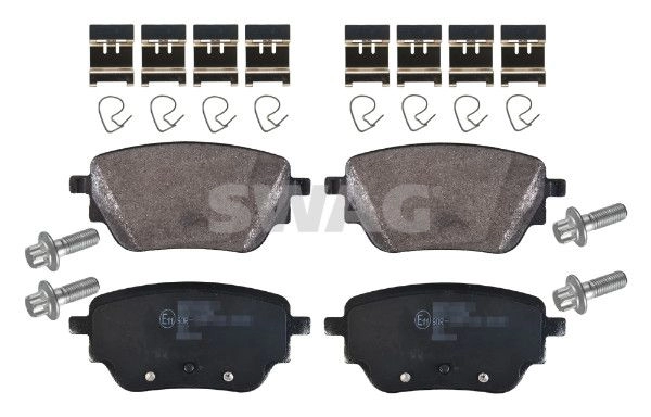 Тормозные колодки дисковые, комплект SWAG W 1D2M 1440649226 33 10 7351 - Изображение 1