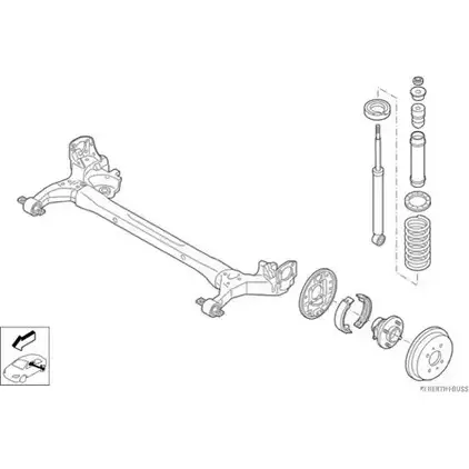 Рулевое управление HERTH+BUSS N03265-HA UUEL4 X4RKA1 G 1200322918