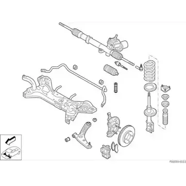 Рулевое управление HERTH+BUSS YMT 6UN0 N03265-VA 1200322922 8K2B1NZ