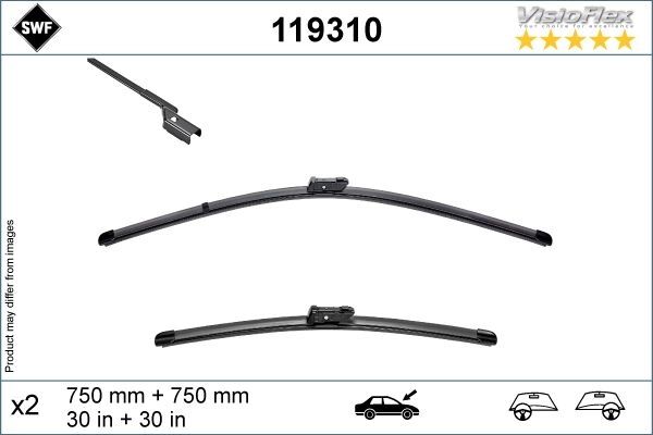 Щетка стеклоочистителя SWF 1440636705 119310 FP9V E