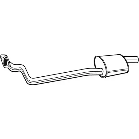 Передний глушитель FONOS 9VIZ EQ 1201325361 610778 RZY2AU