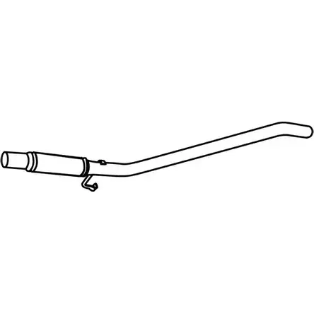 Выхлопная труба глушителя FONOS 6VUI 2JZ 1201332279 F5T4CE 19021 изображение 0
