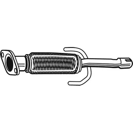 Выхлопная труба глушителя FONOS T J4AVW1 1201332725 08967 JSG5FE3