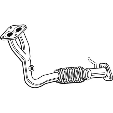 Выхлопная труба глушителя FONOS 1201336963 07185 MJK 5B4 A80787K изображение 0