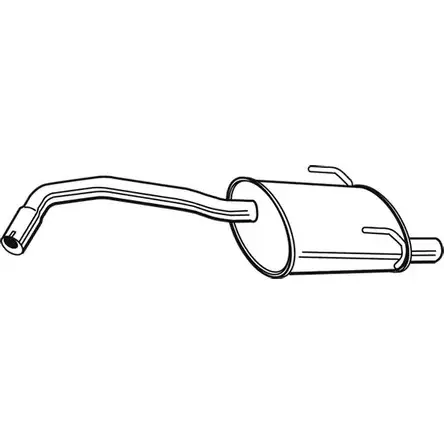 Задний глушитель FONOS CE07PN 1201339411 LRB K8A3 610661