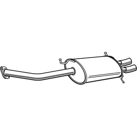 Задний глушитель FONOS 1201350699 EL ANB 619484 GHWBC4Y изображение 0
