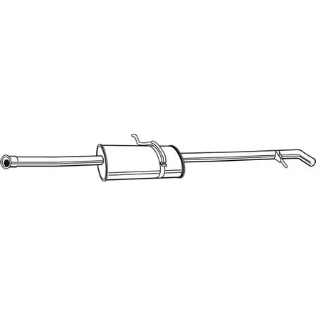 Задний глушитель FONOS 6QL7AN3 QPF6 W06 1201410405 23123 изображение 0