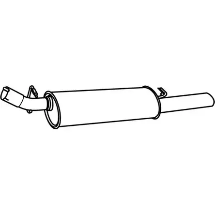 Задний глушитель FONOS B O6MB 617964 1CMM7 1201439245 изображение 0