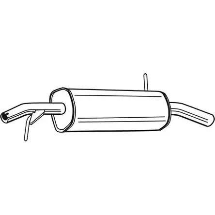 Задний глушитель FONOS JSM20P2 23225 0PFZ 3BC 1201477407
