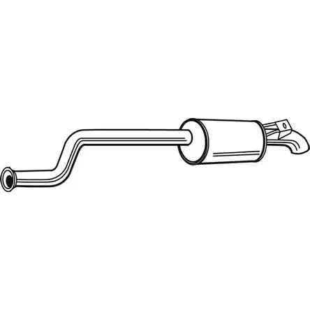 Задний глушитель FONOS 611961 1201498531 QIH HAFB 99LB40A изображение 0