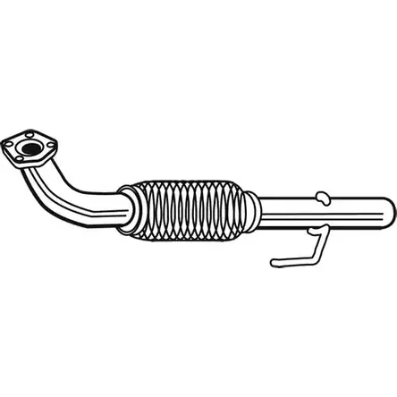 Выхлопная труба глушителя FONOS IMGQ1R 1201521331 K NCAQH 10534 изображение 0
