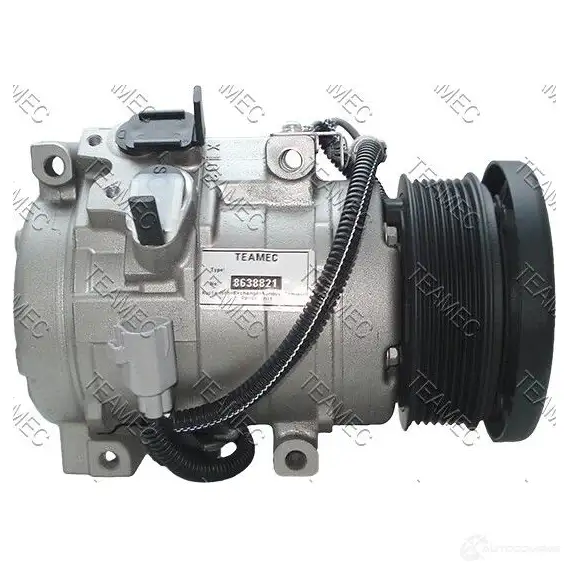 Компрессор кондиционера TEAMEC 8638821 1 0S17C 1194213734 WRDPO