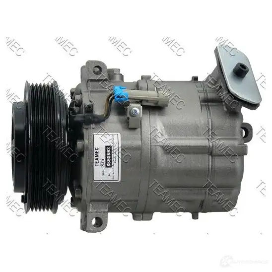 Компрессор кондиционера TEAMEC 2725182 PXV1 6 8608603 O1S88