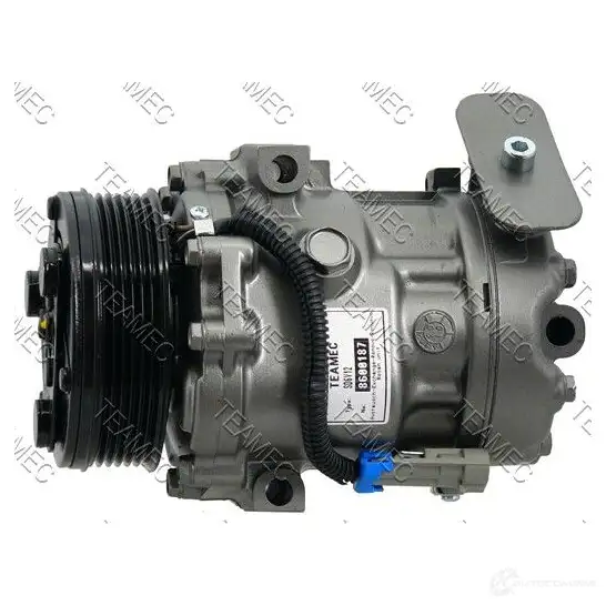 Компрессор кондиционера TEAMEC 8600187 RMQQWH 2725080 SD6 V12