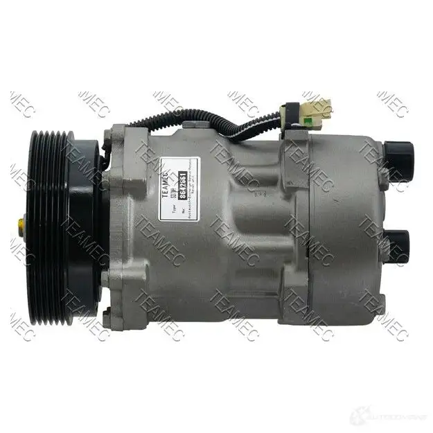Компрессор кондиционера TEAMEC SD 709 8642661 UKIAO 2725620