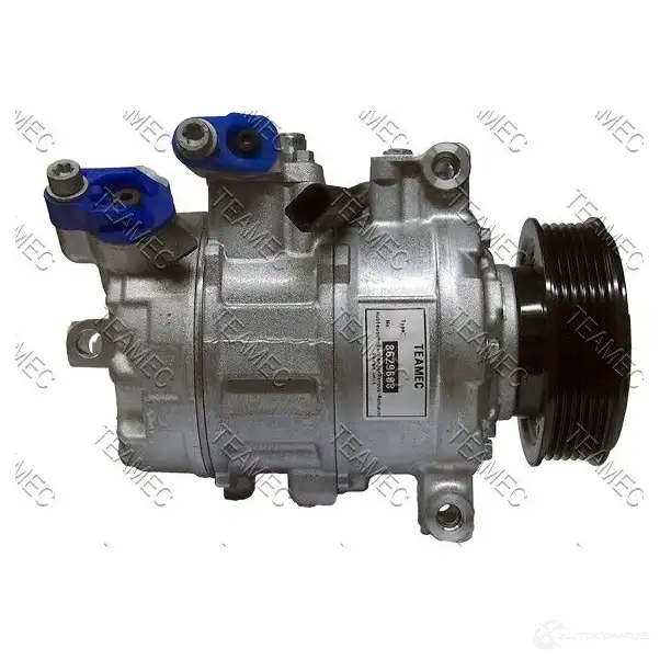 Компрессор кондиционера TEAMEC 6SEU1 4C 8629608 2725367 WBQ6FD