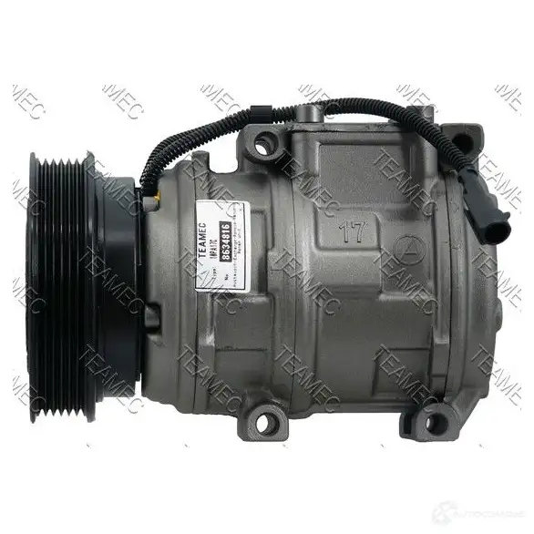 Компрессор кондиционера TEAMEC 2725519 10P A17C 8634816 DL1SN