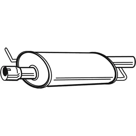 Передний глушитель FONOS 23200 N9V4C 1201606759 I98 OY